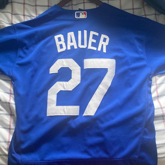 Trevor Bauer Dodgers Jersey - Picture 1 of 2